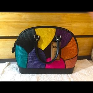 NEW Colorful Handbag HANDMADE